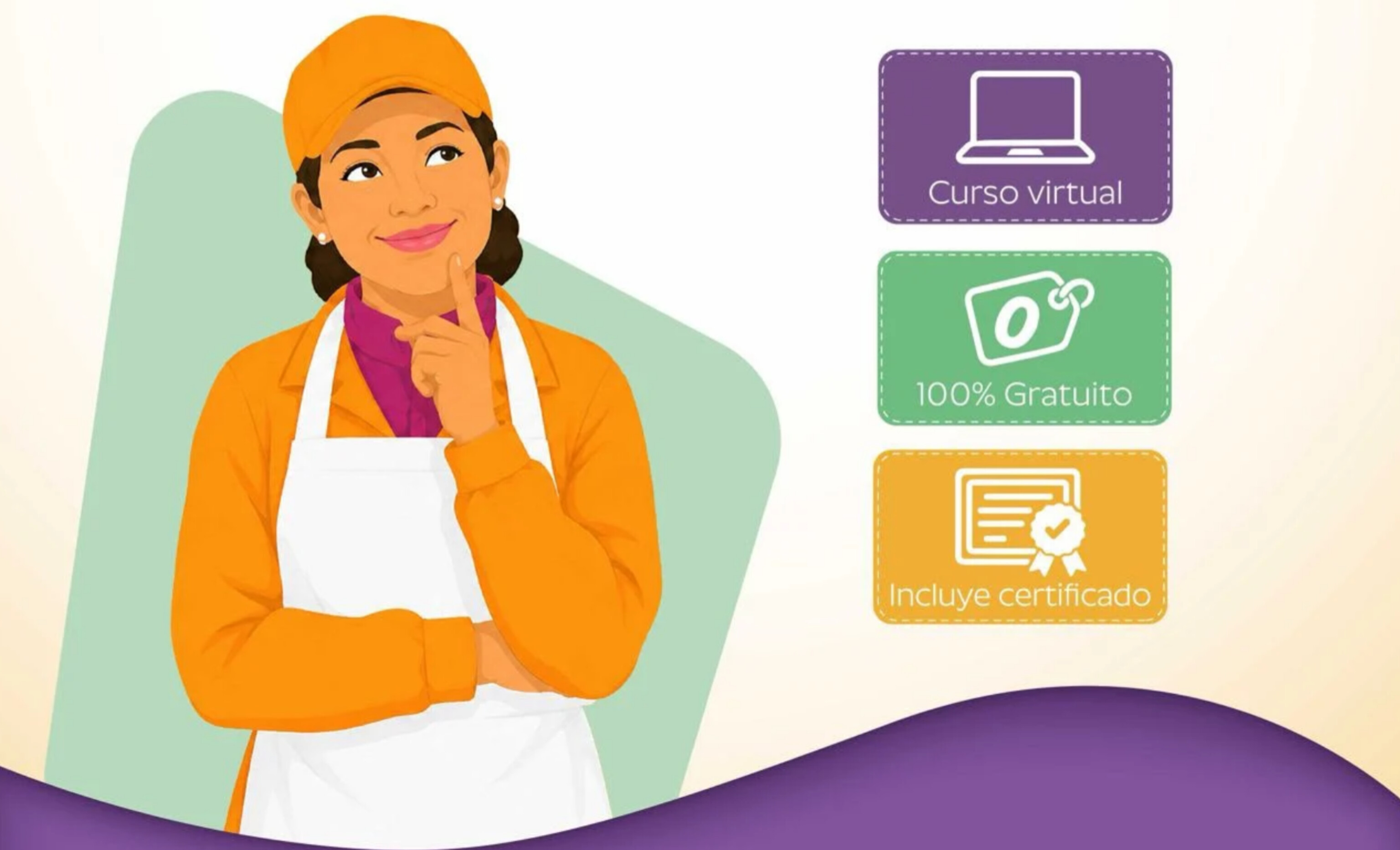Creamos Juntos y The Coca-Cola Foundation impulsan curso gratuito para emprendedores de comida