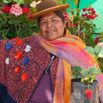 Feria de flores en El Alto