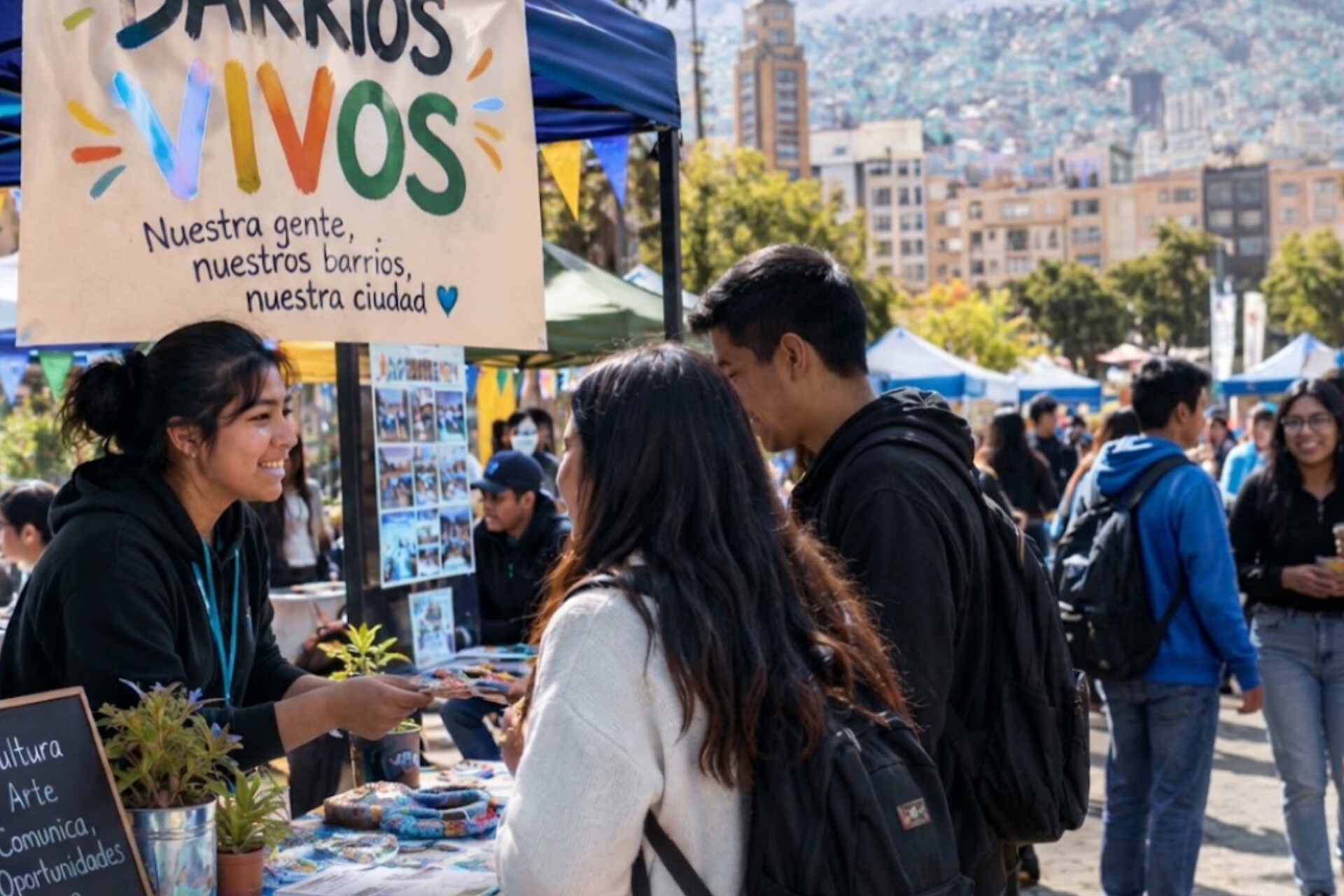 PAMPAHASI feria de vecinos