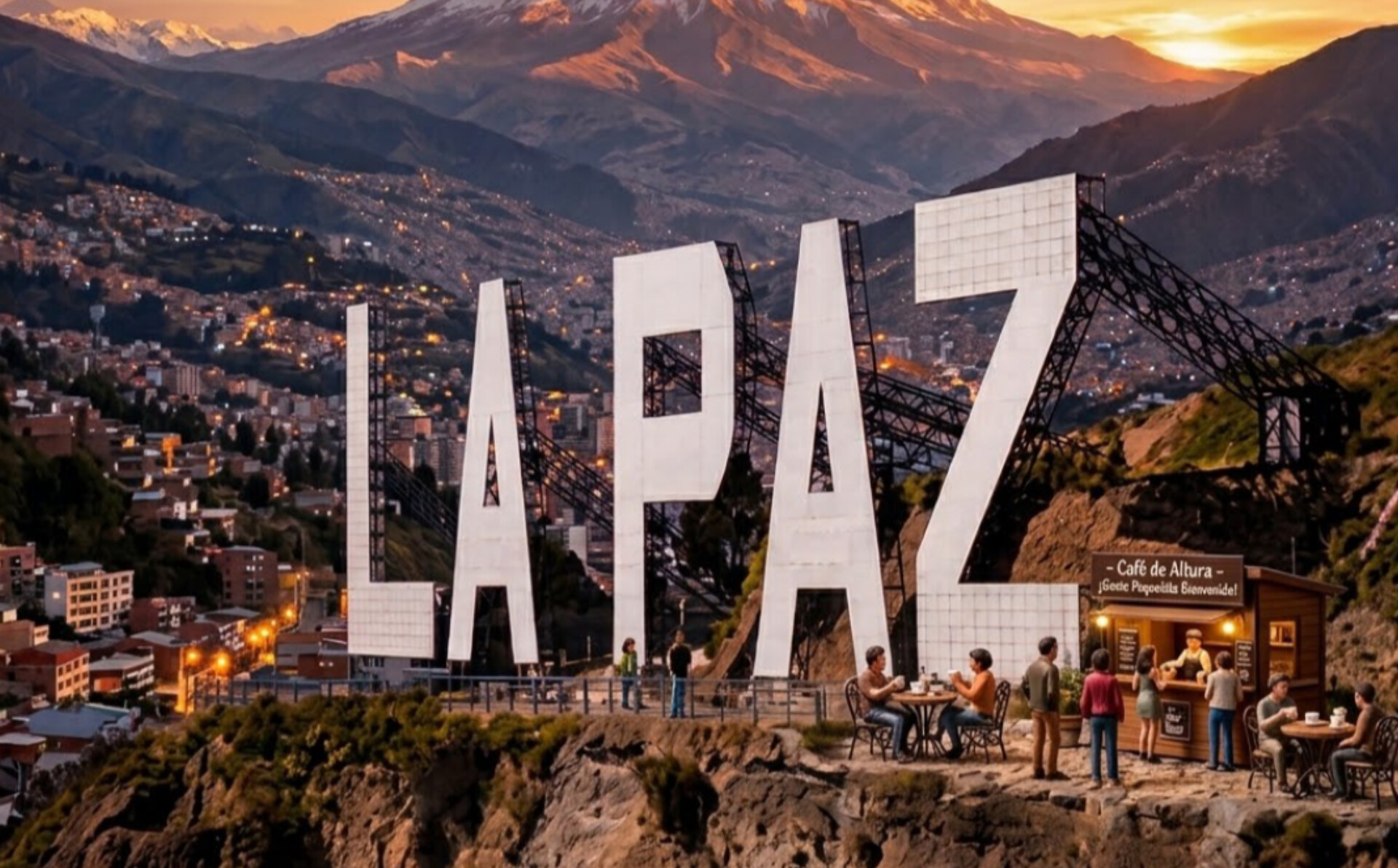 La Paz Cotahuma Sunset
