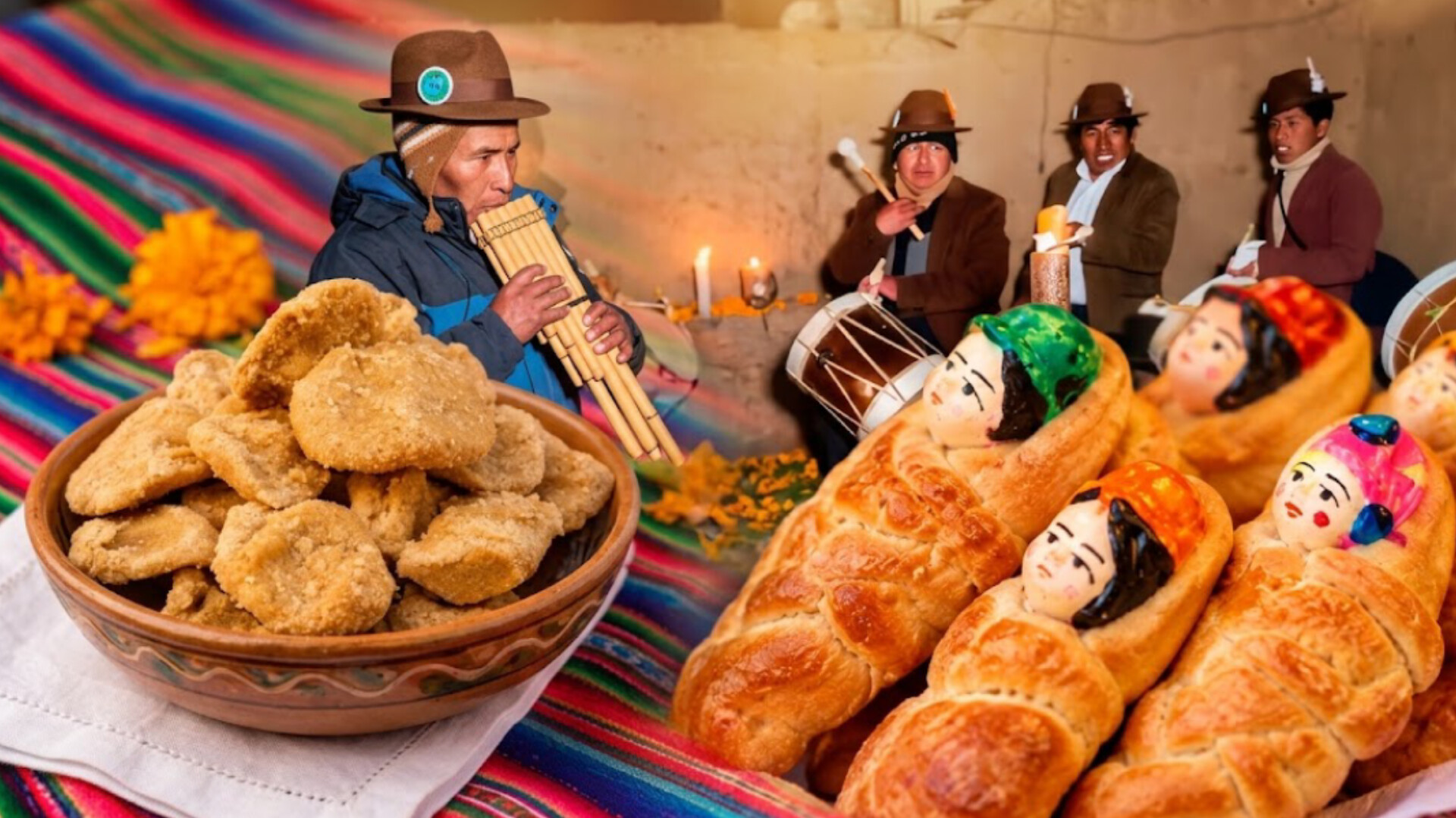 Todos Santos pinquillada Tantawawas y quispiña