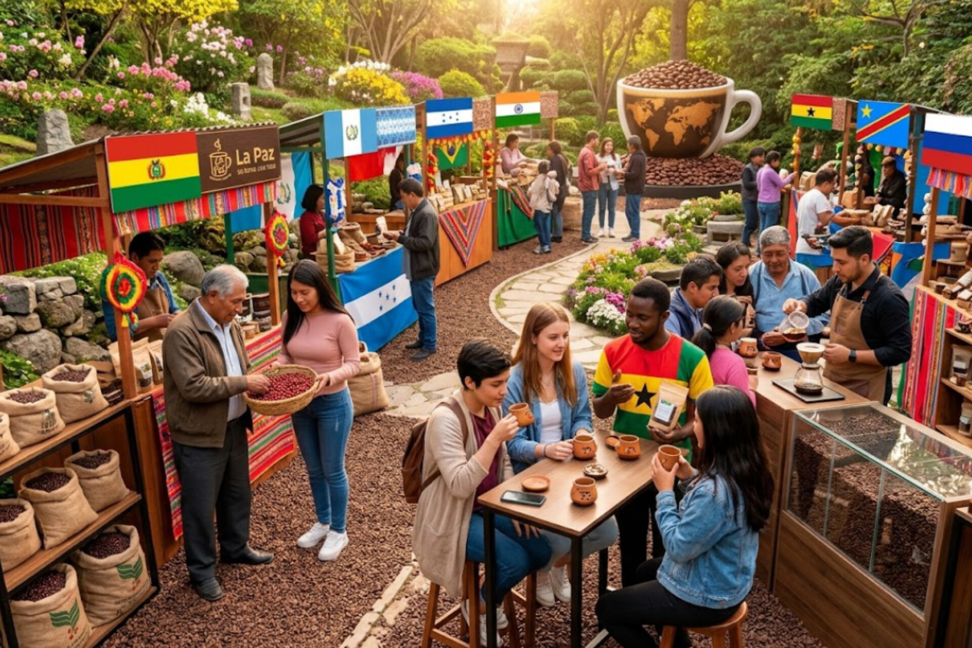 Café de La Paz y el Mundo